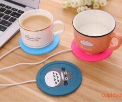USB Silikon Bardak Altı Isıtıcı - 2