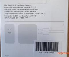 Apple 35w dual usb-c adapter - 2
